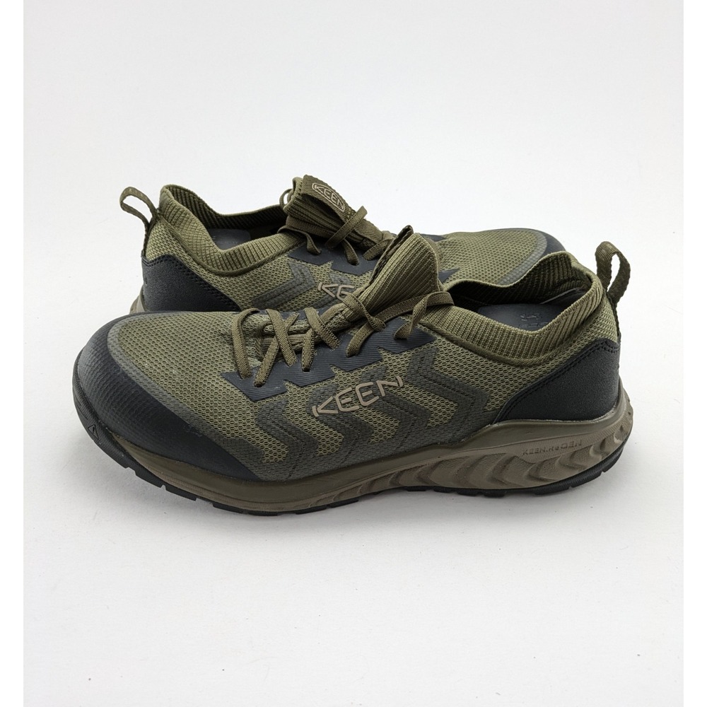 Mens KEEN Utility Arvada Shift Composite Toe Green Work Shoes F2413-18 Size 12
